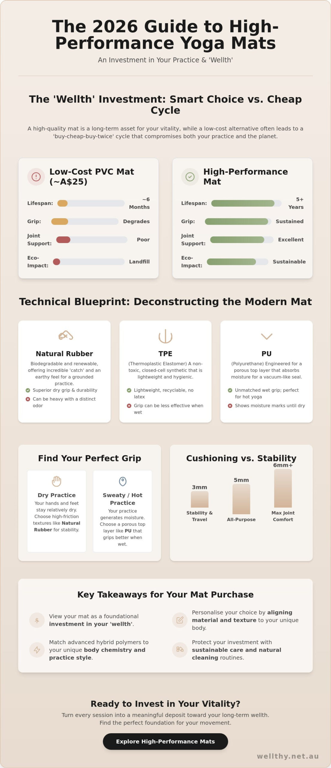 The Best Yoga Mats in Australia for 2026: Invest in Your Practice and Your 'Wellth'